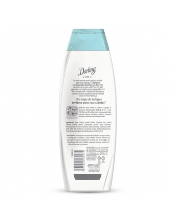 SHAMPOO E CONDICIONADOR DARLING 2 EM 1 350ML