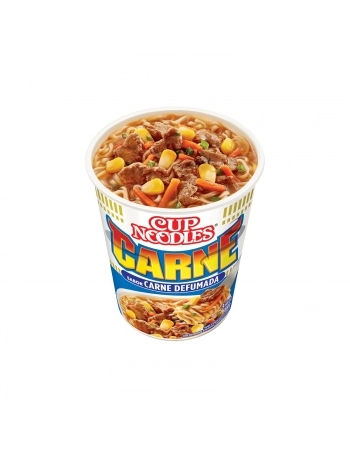 NISSIN CUP NOODLES CARNE DEFUMADA 69G