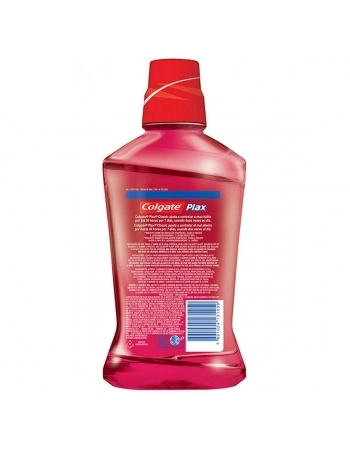 ENXAGUANTE BUCAL COLGATE PLAX CLASSIC LEVE 500ML PAGUE 350ML