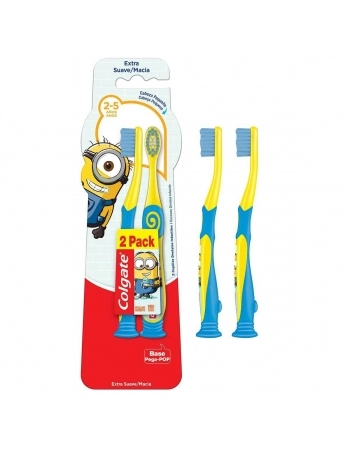 ESCOVA DENTAL COLGATE SMILES MINIONS 6+ ANOS COM DESCONTO