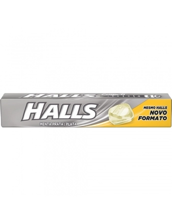 HALLS MENTA PRATA 21 UNIDADES DE 28G