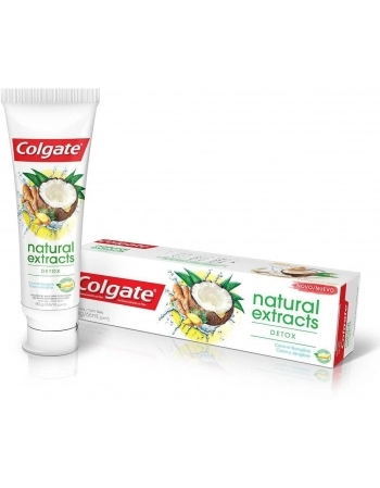 CREME DENTAL COLGATE NATURAL EXTRACTS DETOX 90G