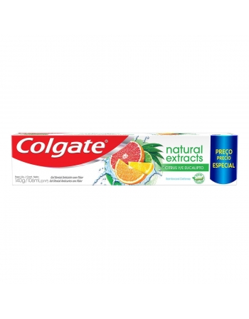 CREME DENTAL COLGATE NATURAL EXTRACTS REI DEF 140G