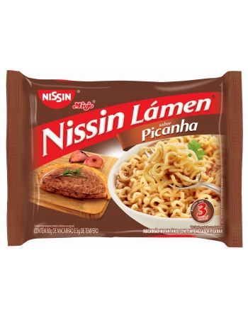 NISSIN LÁMEN SABOR PICANHA 85G