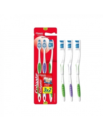 ESCOVA DENTAL COLGATE CLASSIC CLEAN LEVE 3 PAGUE 2