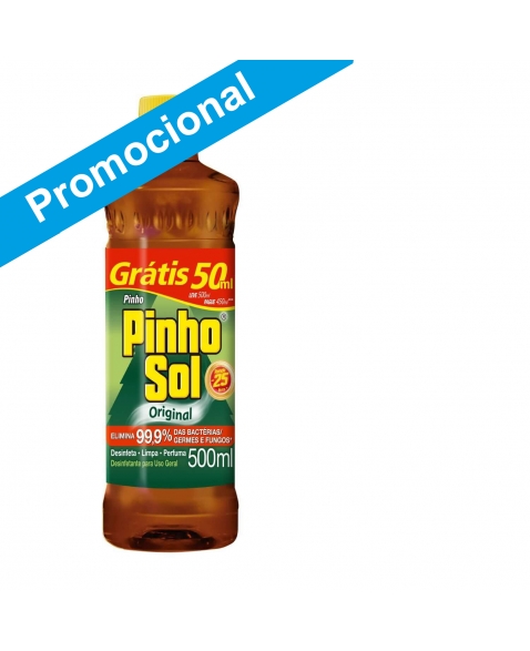 PINHO SOL ORIGINAL LEVE 500ML PAGUE 450ML