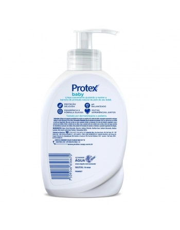 PROTEX BABY SABONETE LÍQUIDO INFANTIL PARA BEBÊS 200ML