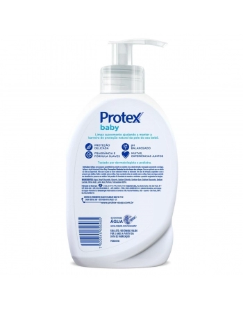 PROTEX BABY SABONETE LÍQUIDO INFANTIL PARA BEBÊS 400ML