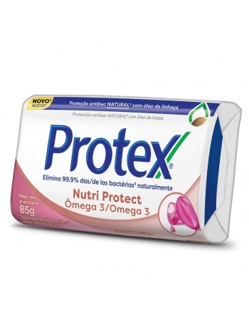 SABONETE EM BARRA PROTEX NUTRI PROTECT OMEGA 3 85G