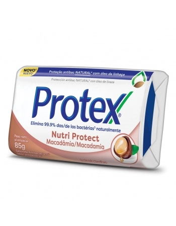SABONETE EM BARRA PROTEX NUTRI PROTECT MACADÂMIA 85G