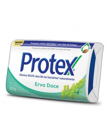 SABONETE EM BARRA PROTEX ERVA DOCE 85G