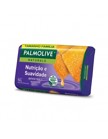 SABONETE EM BARRA PALMOLIVE NATURALS NUTRIÇÃO E SUAVIDADE 150G