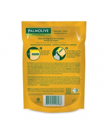 SABONETE LÍQUIDO PALMOLIVE NATURALS SENSAÇÃO LUMINOSA 200ML REFIL
