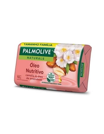 SABONETE EM BARRA PALMOLIVE NATURALS ÓLEO NUTRITIVO 150G