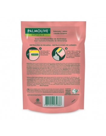 SABONETE LÍQUIDO PALMOLIVE NATURALS ÓLEO NUTRITIVO 200ML REFIL