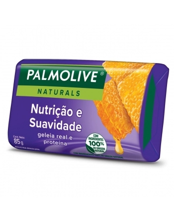 SABONETE EM BARRA PALMOLIVE NATURALS NUTRIÇÃO E SUAVIDADE 85G