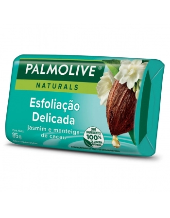 SABONETE EM BARRA PALMOLIVE NATURALS ESFOLIAÇÃO DELICADA 85G
