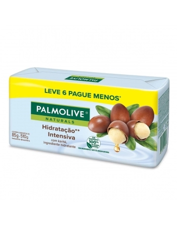 SABONETE EM BARRA PALMOLIVE NATURALS HIDRATAÇÃO INTENSIVA 85G LEVE 6 PAGUE 5