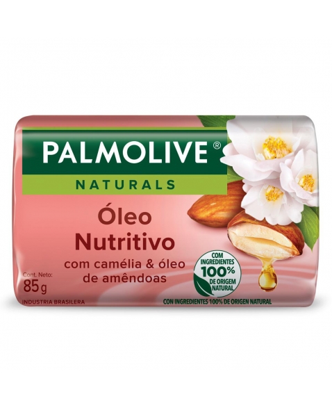 SABONETE EM BARRA PALMOLIVE NATURALS OLEO NUTRITIVO 85G
