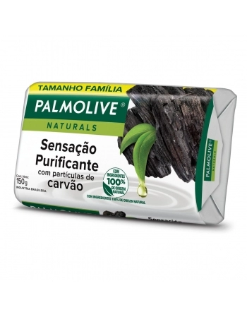 SABONETE EM BARRA PALMOLIVE NATURALS SENSAÇÃO PURIFICANTE 150G