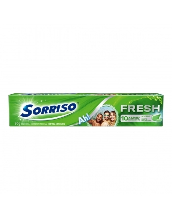 CREME DENTAL SORRISO FRESH HORTELÃ EXPLOSION 90G