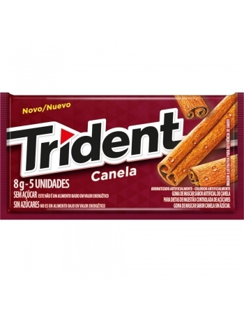 TRIDENT CANELA 21 UNIDADES DE 8G