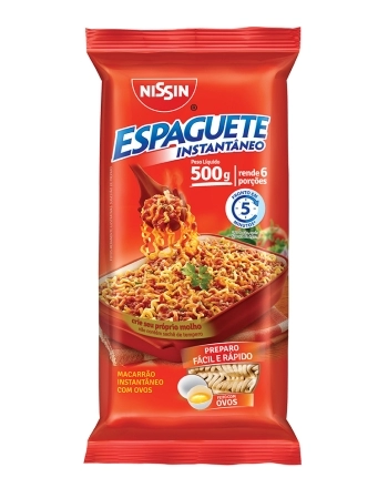 NISSIN ESPAGUETE T5 500G