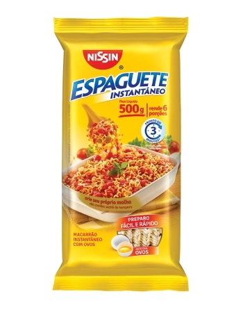 NISSIN ESPAGUETE T3 500G