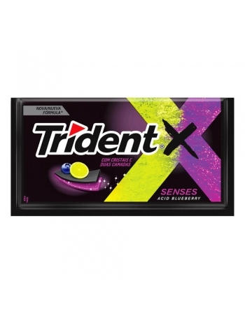 TRIDENT SOUR & SWEET BLUEBERRY 21UNIDADES DE 8G