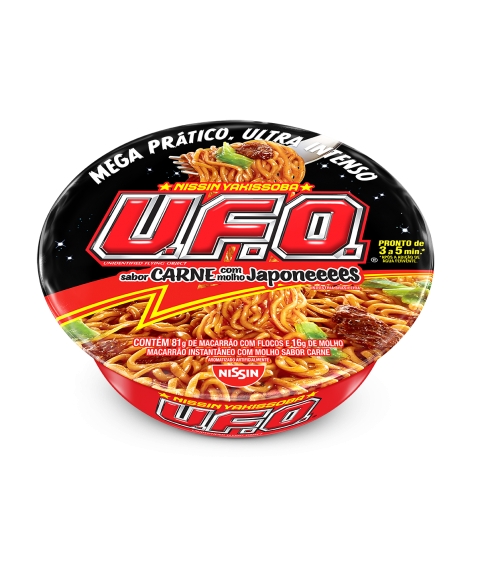 MACARRAO INSTANTANEO - UFO SABOR CARNE [UFCN] C/12X97GR
