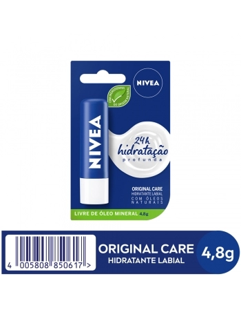 LIP CARE NIVEA ORIGINAL CARE 4,8G