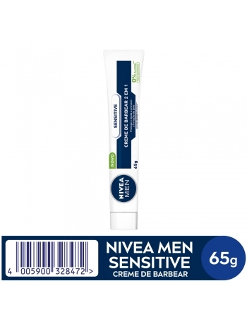 CREME DE BARBEAR NIVEA SENSITIVE 65G