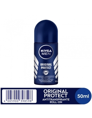 DESODORANTE ROLL ON NIVEA MEN ORIGINAL PROTECT 50ML