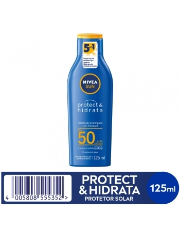 NIVEA SUN PROTETOR SOLAR PROTECT&HIDRATA FPS50125ML