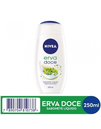 SABONETE LÍQUIDO NIVEA ERVA DOCE 250ML