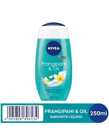 SABONETE LÍQUIDO NIVEA FRANGIPANI & OIL 250ML