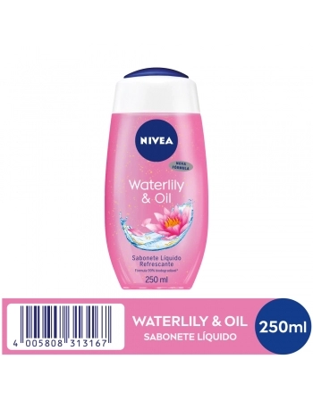 SABONETE LÍQUIDO NIVEA WATER LILY & OIL 250ML