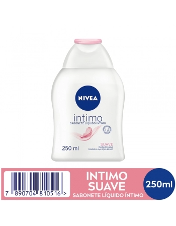 SABONETE ÍNTIMO NIVEA SUAVE 250ML