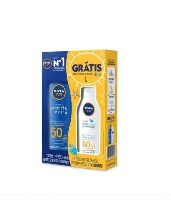 NIVEA SUN PROTETOR SOLAR PROTECT&HIDRATA FPS50L+ PROTETOR SOLAR PROTECT & SENSITIVE FPS60 100ML