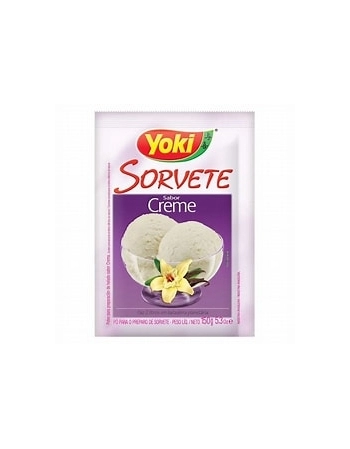 PÓ SORVETE CREME 12X150G