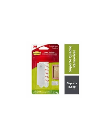 SUPORTE PARA QUADRO BRANCO 2,3KG COMMAND GRANDE