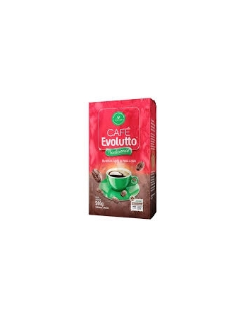 CAFÉ EVOLUTTO TRADICIONAL MOÍDO 500 G EMBALDADO A VÁCUO