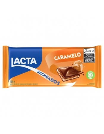 TABUAS LACTA CARAMELO RECHEADA 4DSX17UNX104G