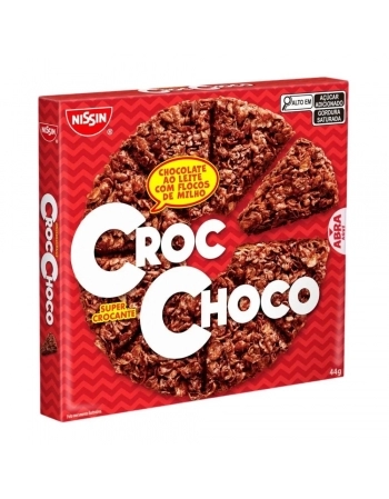 CROC CHOC CHOCOLATE AO LEITE COM FLOCOS DE MILHO 44GR