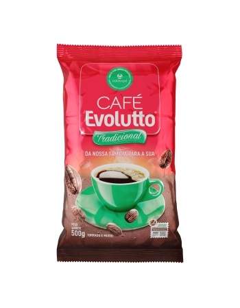 CAFÉ EVOLUTTO TRADICIONAL MOÍDO 500 G