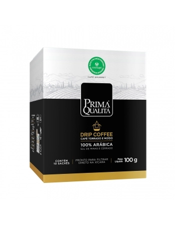 DRIP COFFEE PRIMA QUALITÁ 10 G COM 10 UNIDADES