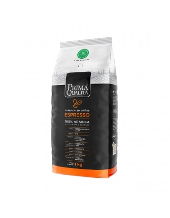 CAFÉ PRIMA QUALITÁ ESPRESSO GOURMET GRÃOS 1 KG