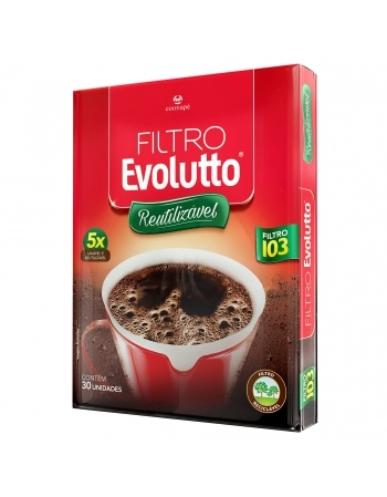FILTRO REUTILIZÁVEL EVOLUTTO 103 COM 30 UNIDADES