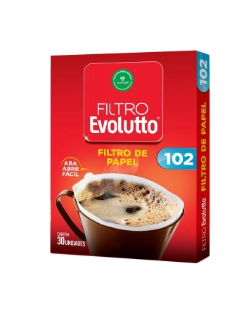 FILTRO DE PAPEL EVOLUTTO 102 COM 30 UN