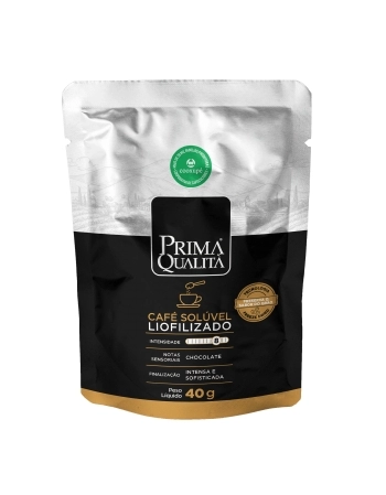 CAFÉ SOLÚVEL PRIMA QUALITÀ LIOFILIZADO 40 G